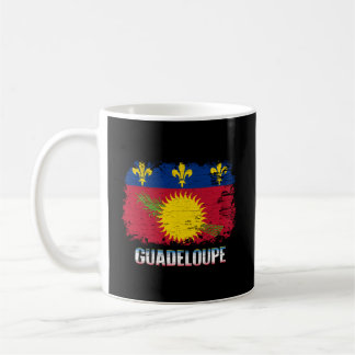 Guadeloupe Flag Insel Urlaub Reisen Kaffeetasse