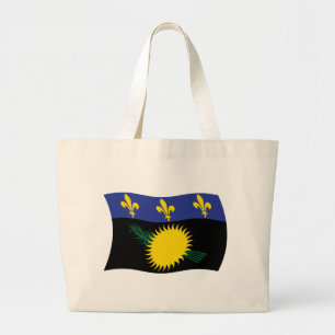 Guadeloupe Flag Tragetasche