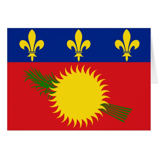 Guadeloupe-Flagge (Vorderseite (Horizontal))
