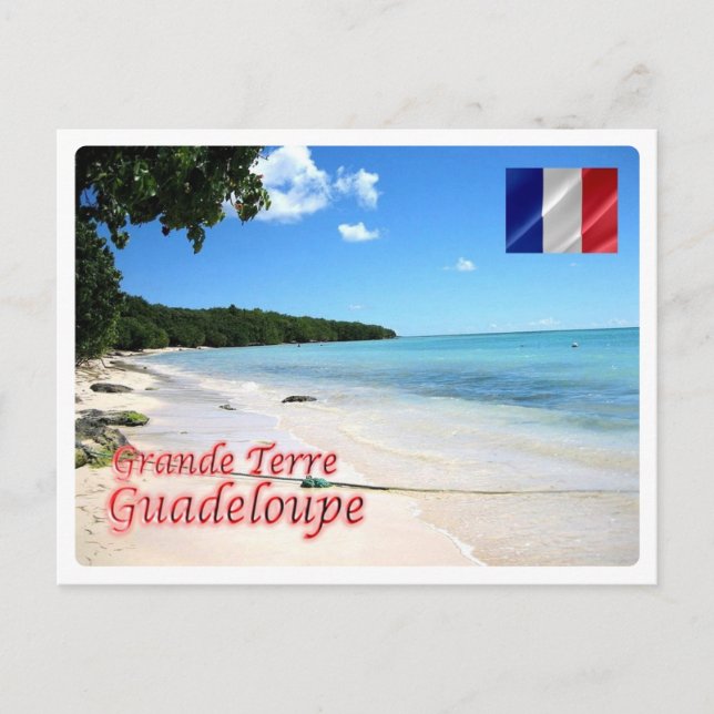 Guadeloupe - Grande-Terre - Postkarte (Vorderseite)