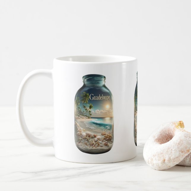 GUADELOUPE KAFFEETASSE (Mit Donut)