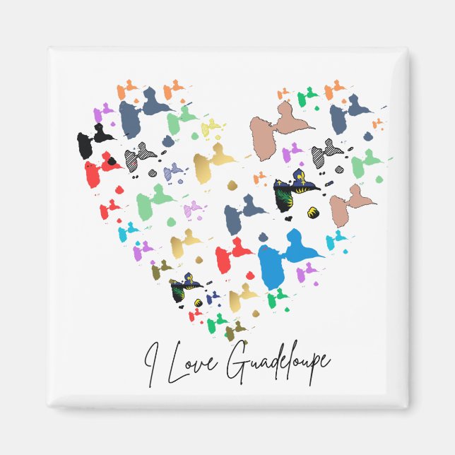 GUADELOUPE MAGNET (Vorne)
