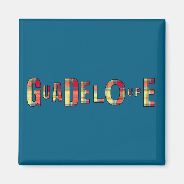 GUADELOUPE MAGNET (Vorne)