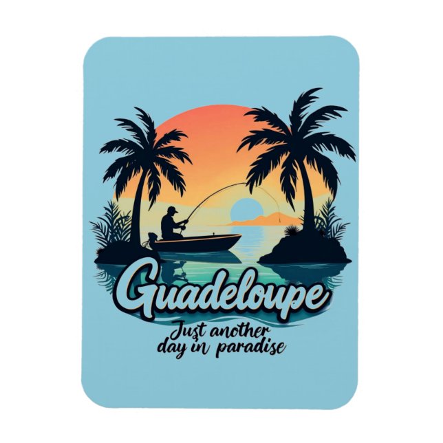 GUADELOUPE MAGNET (Vertikal)