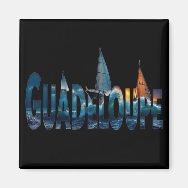 GUADELOUPE MAGNET (Vorne)