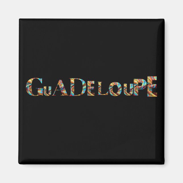 GUADELOUPE MAGNET (Vorne)