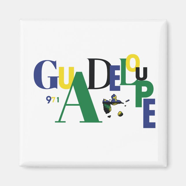 GUADELOUPE MAGNET (Vorne)