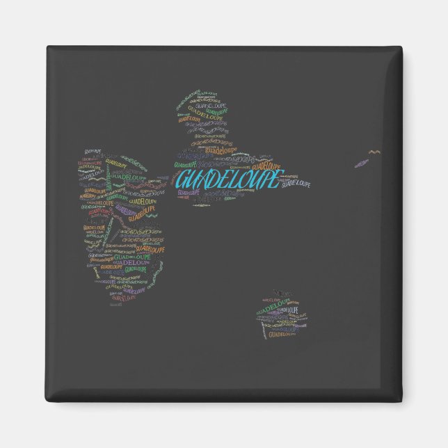 GUADELOUPE MAGNET (Vorne)