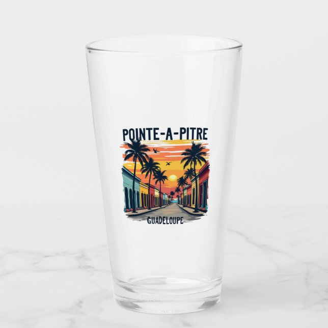 GUADELOUPE-PFAHLSPITZE GLAS (Vorderseite)