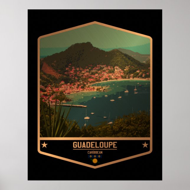 Guadeloupe Poster (Vorne)