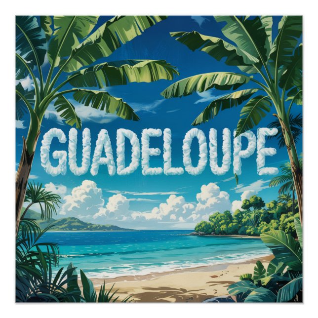 GUADELOUPE POSTER (Vorderseite)