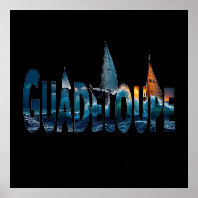 GUADELOUPE POSTER (Vorne)
