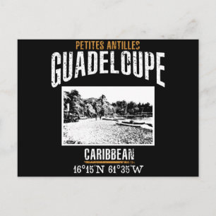 Guadeloupe Postkarte