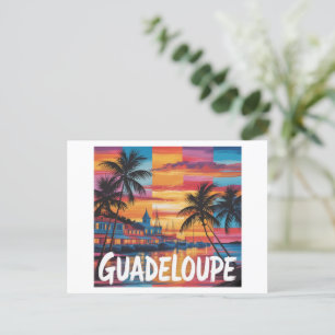 Guadeloupe Postkarte