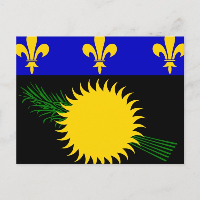 Guadeloupe Postkarte (Vorderseite)