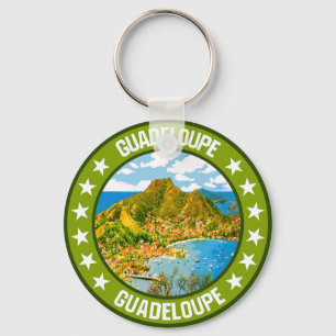 Guadeloupe Schlüsselanhänger
