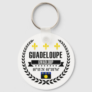 Guadeloupe Schlüsselanhänger