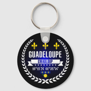 Guadeloupe Schlüsselanhänger