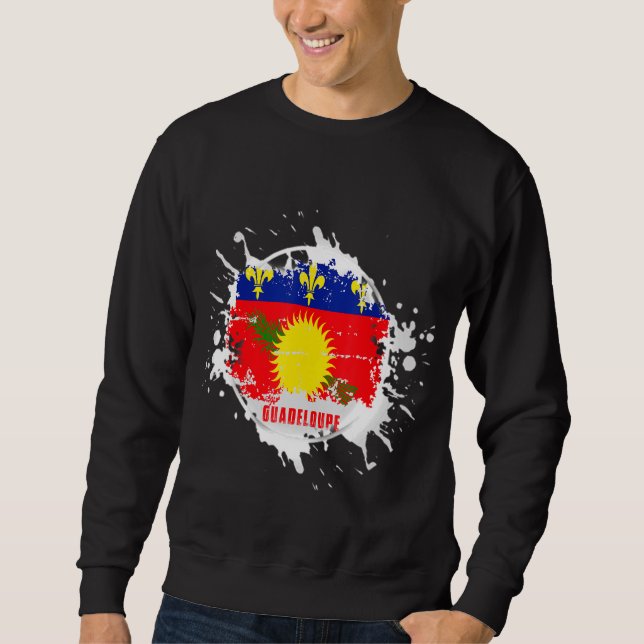 Guadeloupe Splash Sweatshirt (Vorderseite)