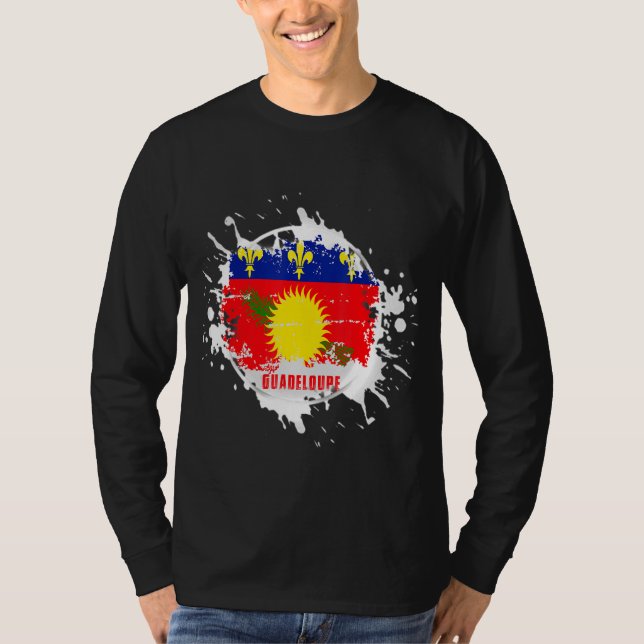 Guadeloupe Splash T-Shirt (Vorderseite)