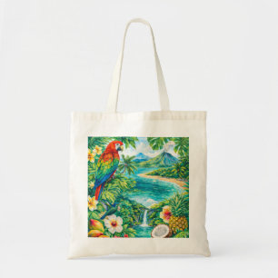 Guadeloupe Tropische Insel Paradies Strand Tragetasche