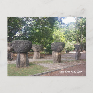 GUAM 671 Latte Stone Park Postcard Postkarte