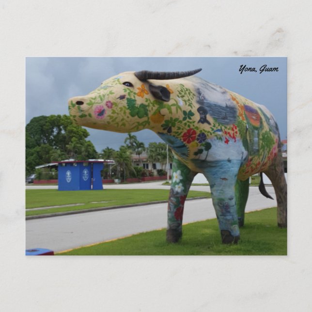 GUAM 671 Yona Postkarte (Vorderseite)