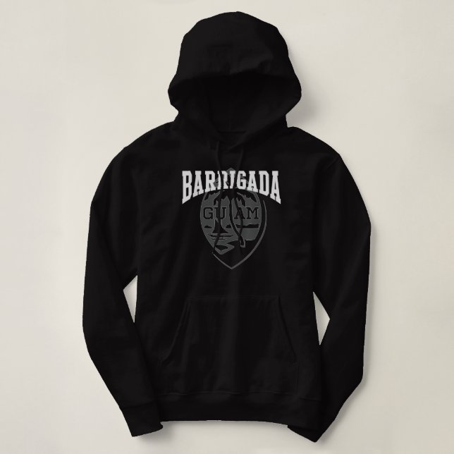 Guam Barrigada Guam Siegel Chamorro Gift Guamanian Hoodie (Design vorne)