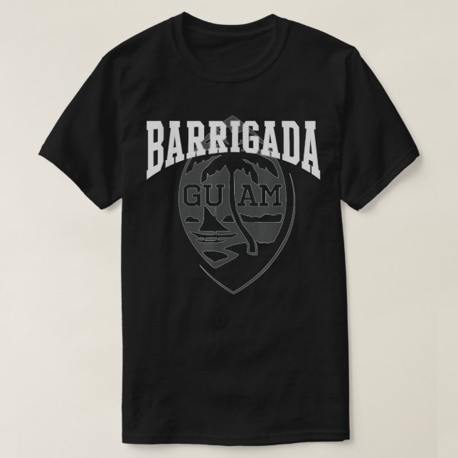 Guam Barrigada Guam Siegel Chamorro Gift Guamanian T-Shirt (Design vorne)