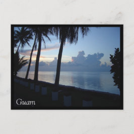 Guam Beach Park Sunset Postkarte