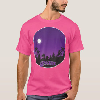 guam By night with Palms T-Shirt