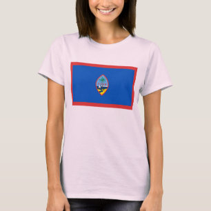 Guam Drapeau x Carte T-shirt