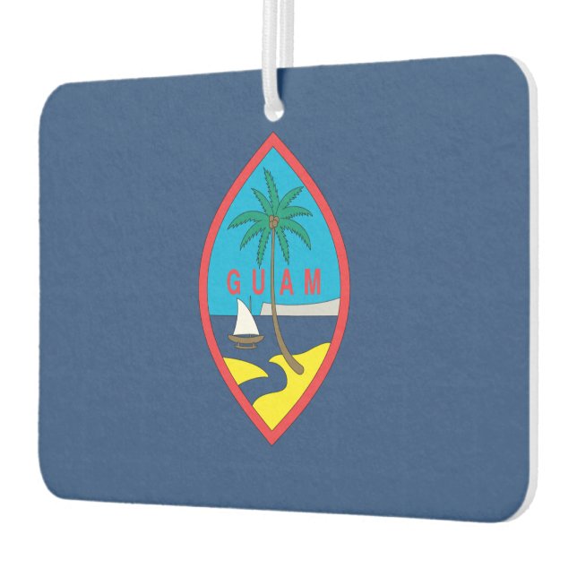 GUAM Flag - Autolufterfrischer (Links)