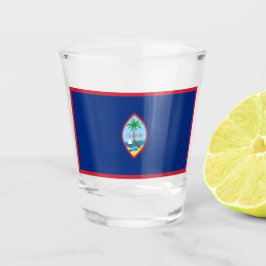 Guam Flag Schnapsglas