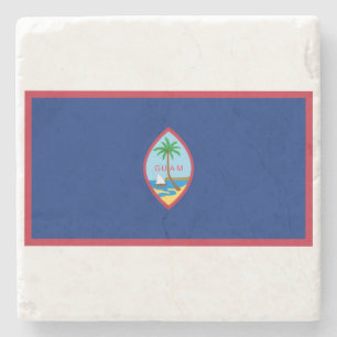 Guam Flag Steinuntersetzer
