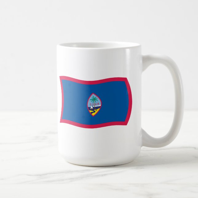 Guam Flag Tasse (Rechts)