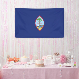 Guam-Flagge Banner