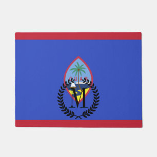 Guam-Flagge Fußmatte