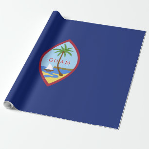 Guam-Flagge Geschenkpapier
