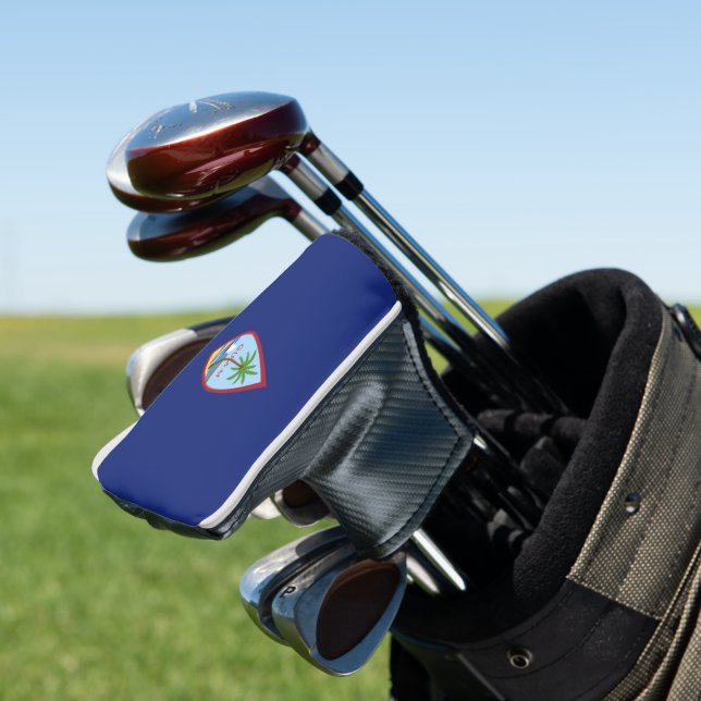 Guam-Flagge Golf Headcover (In Situ)