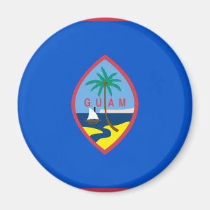 Guam-Flagge GU Magnet