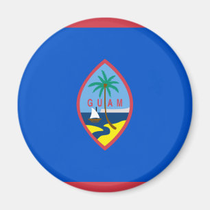 Guam-Flagge Magnet