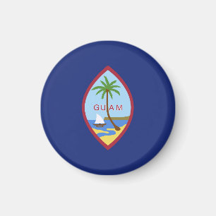 Guam-Flagge Magnet