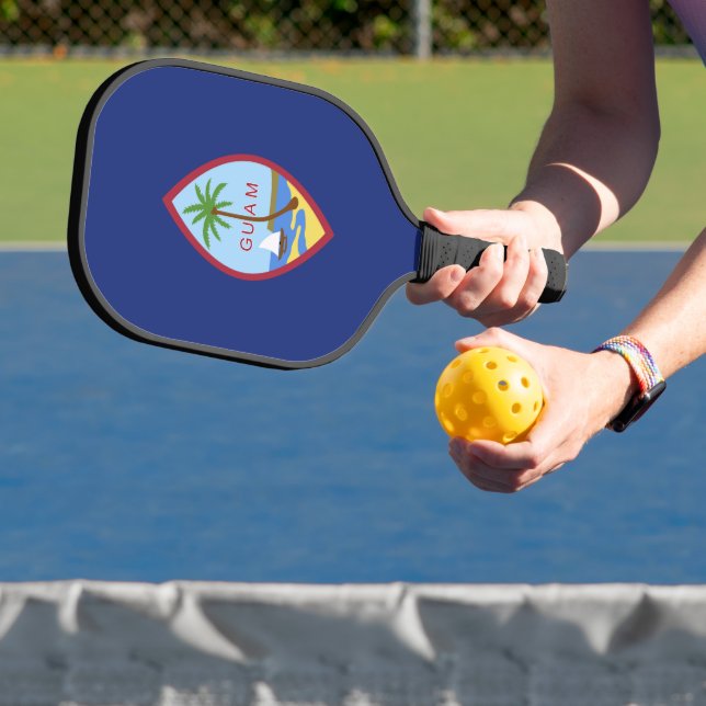 Guam-Flagge Pickleball Schläger (InSitu)