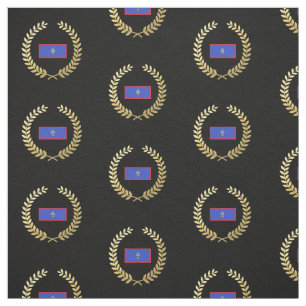 Guam-Flagge Stoff