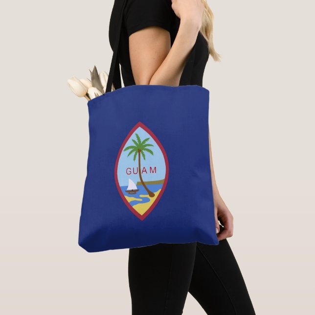 Guam-Flagge Tasche (Von Nahem)