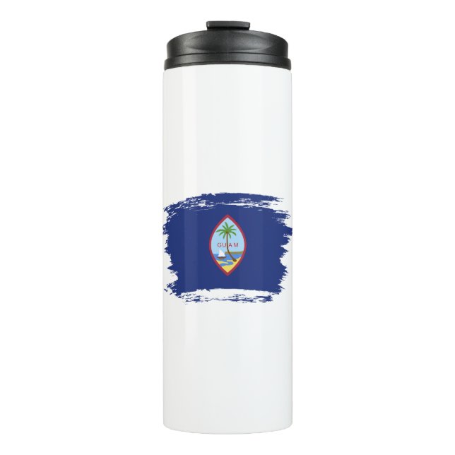 Guam-Flagge Thermosbecher (Vorderseite)