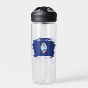 Guam-Flagge Trinkflasche
