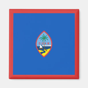 Guam-Flaggen-Magnet Magnet