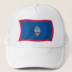 Guam Flaggenmütze Truckerkappe
